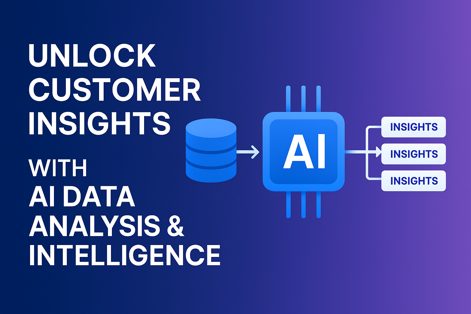 Unlock Customer Insights with AI Data Analysis & Intelligence